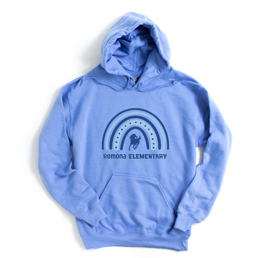 Boho Rainbow ~ Hoodie ~ Romona Elementary School