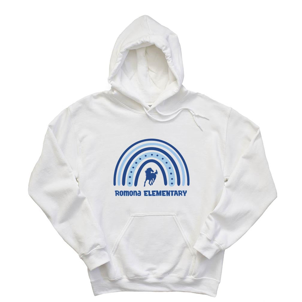 Boho Rainbow ~ Hoodie ~ Romona Elementary School