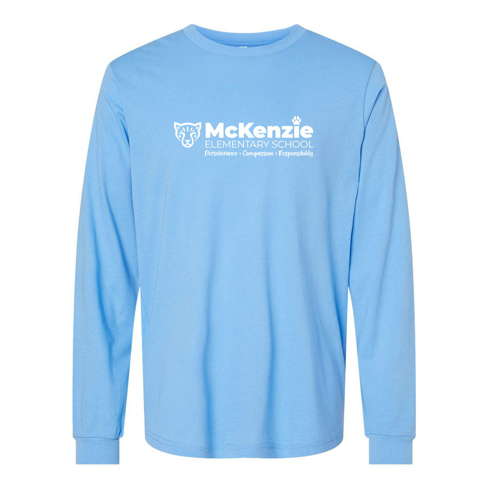 Bold Spirit McKenzie ~ Jersey Long Sleeve T-Shirt ~ McKenzie Elementary School