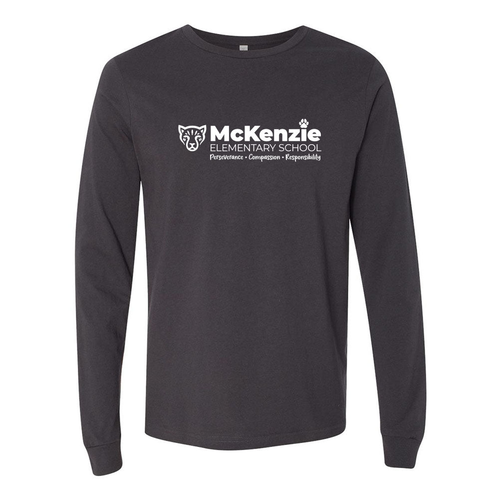 Bold Spirit McKenzie ~ Jersey Long Sleeve T-Shirt ~ McKenzie Elementary School