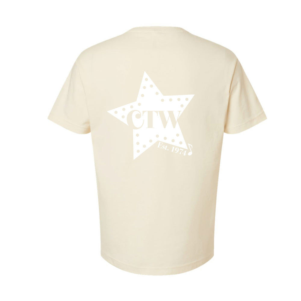 Logo ~ Heavyweight Tee ~ Children's Theatre of Winnetka