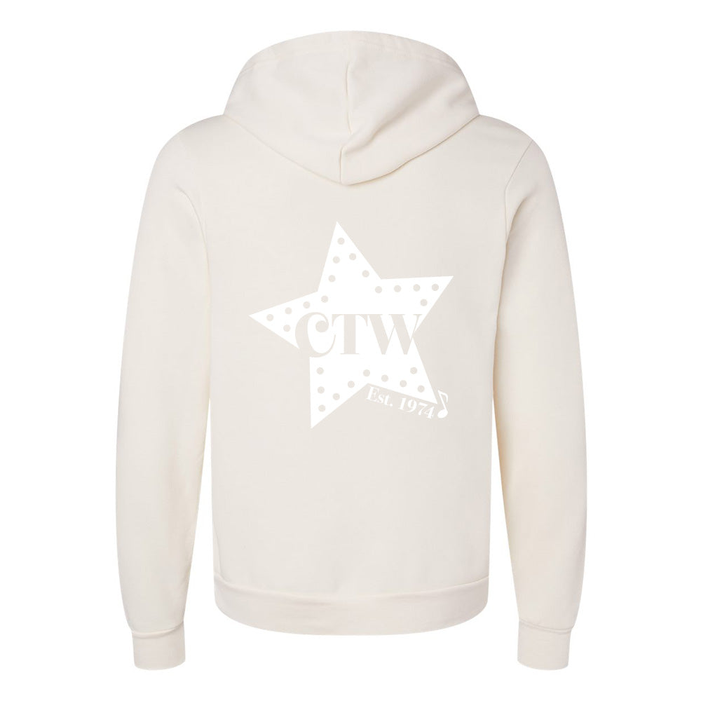 Logo ~ Sponge Fleece Hoodie ~ Children's Theatre of Winnetka