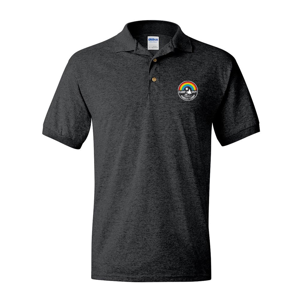 CampOut Logo ~ 50/50 Polo ~ CampOut Family Camp