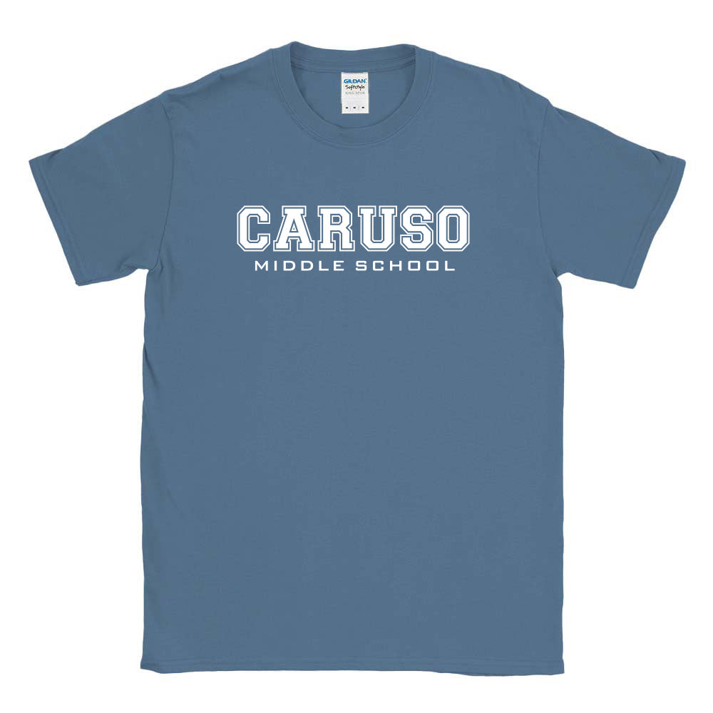 Collegiate ~ Cotton T-Shirt ~ Caruso Middle School