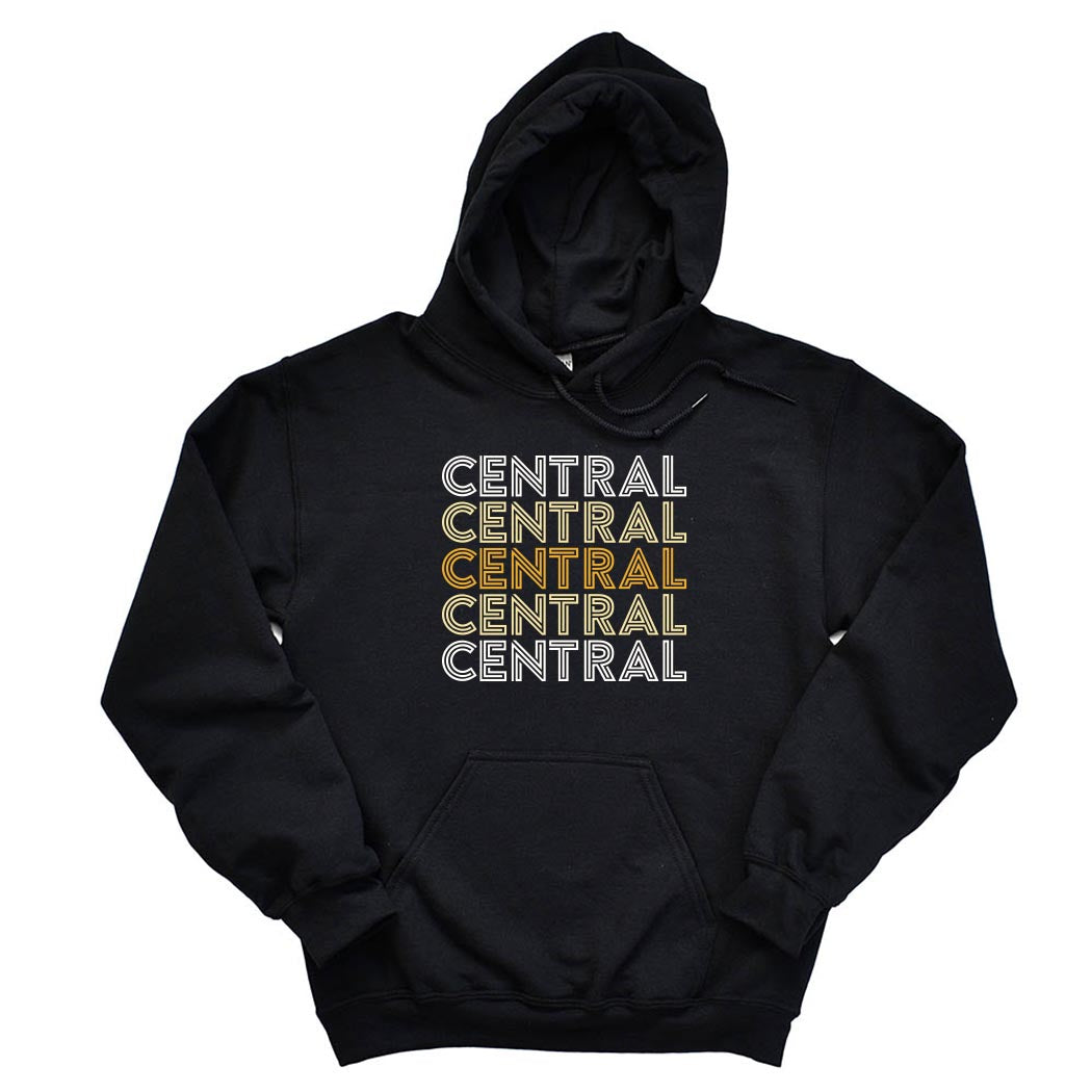 Retro Repeater ~ Hoodie ~ Central Elementary School - Des Plaines