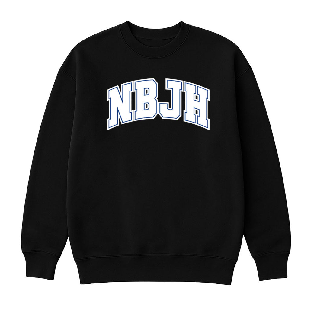Collegiate Arc ~ Ladies Oversized Crew Sweatshirt ~ Northbrook Junior High School