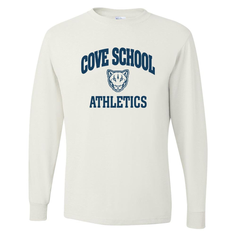 Cove School Athletics ~ 50/50 Long Sleeve T-Shirt ~ The Cove School