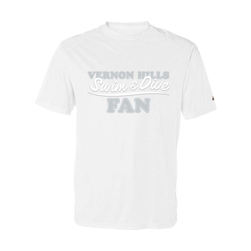 Create Your Own Fan ~ Performance T-Shirt ~ Vernon Hills High School Swim & Dive