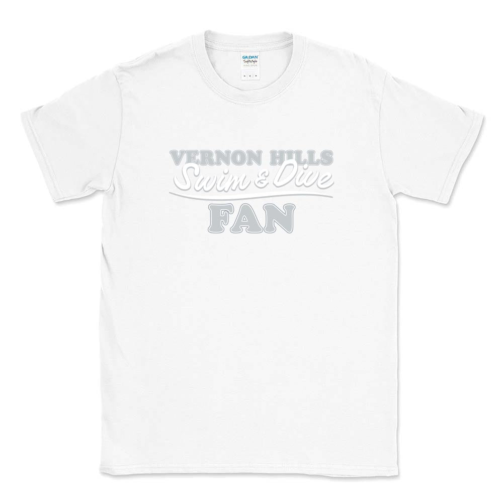 Create Your Own Fan ~ Cotton T-Shirt ~ Vernon Hills High School Swim & Dive