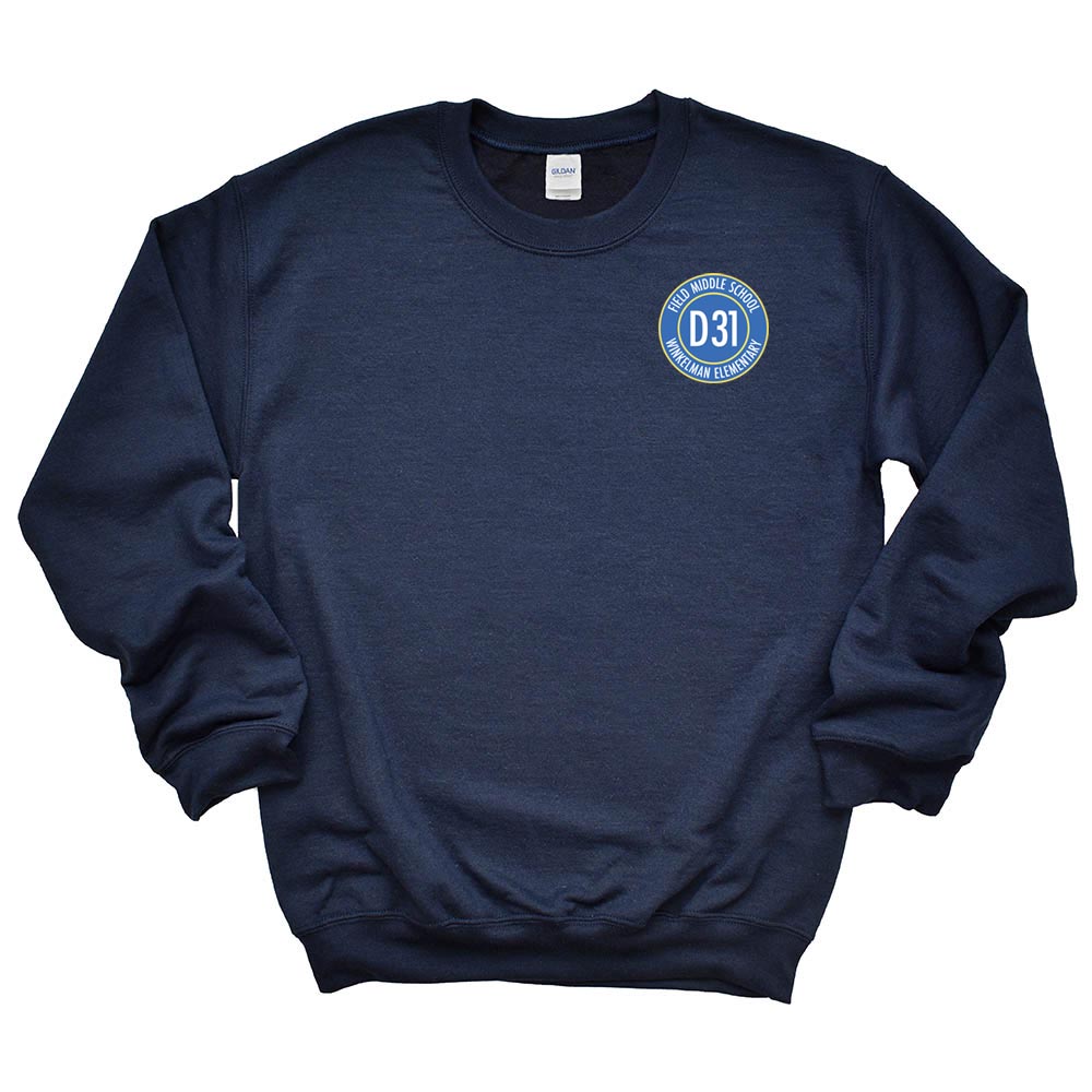 Logo ~ Crewneck Sweatshirt ~ West Northfield School District 31