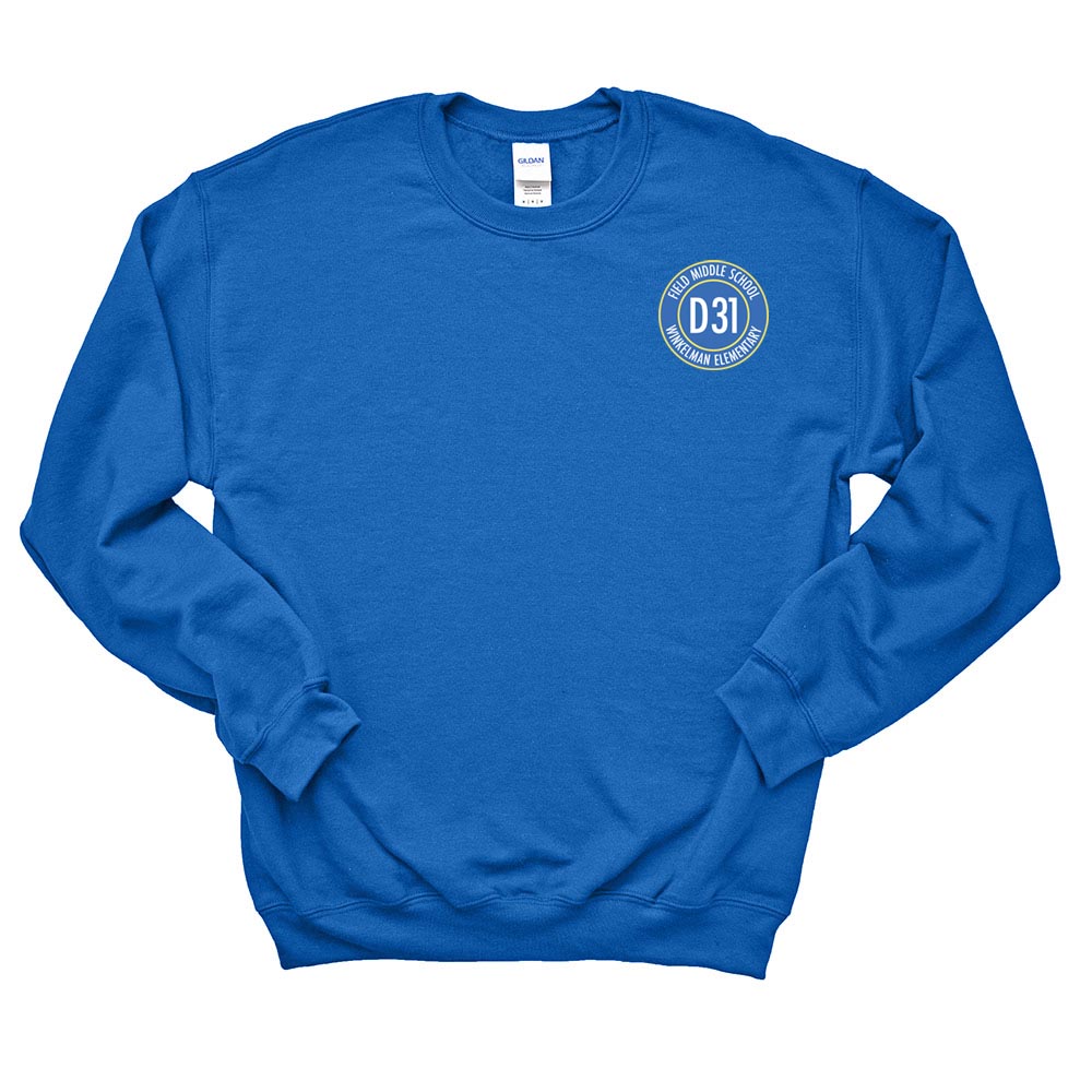 Logo ~ Crewneck Sweatshirt ~ West Northfield School District 31