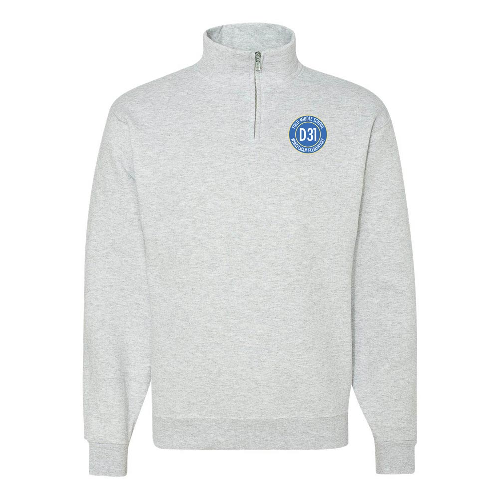 Logo ~ Quarter Zip Sweatshirt ~ West Northfield School District 31