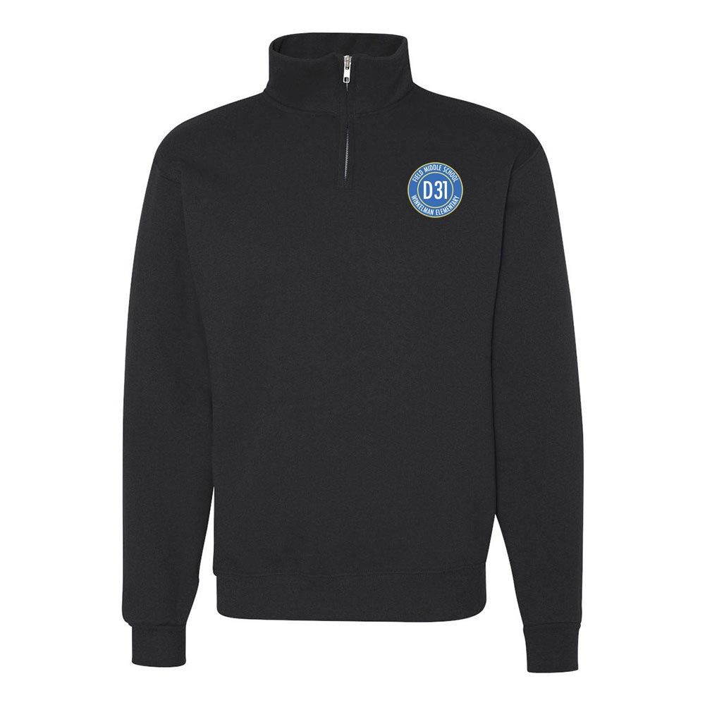 Logo ~ Quarter Zip Sweatshirt ~ West Northfield School District 31