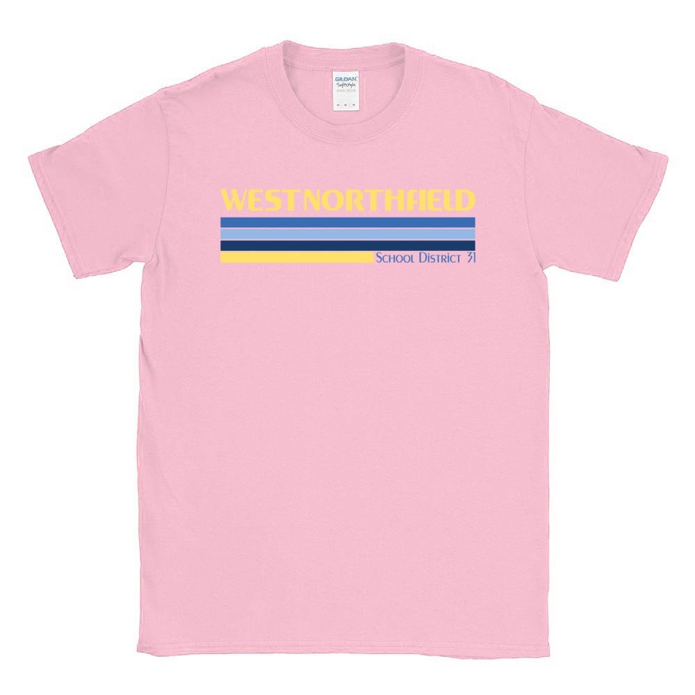 Stripes ~ Cotton T-Shirt ~ West Northfield School District 31
