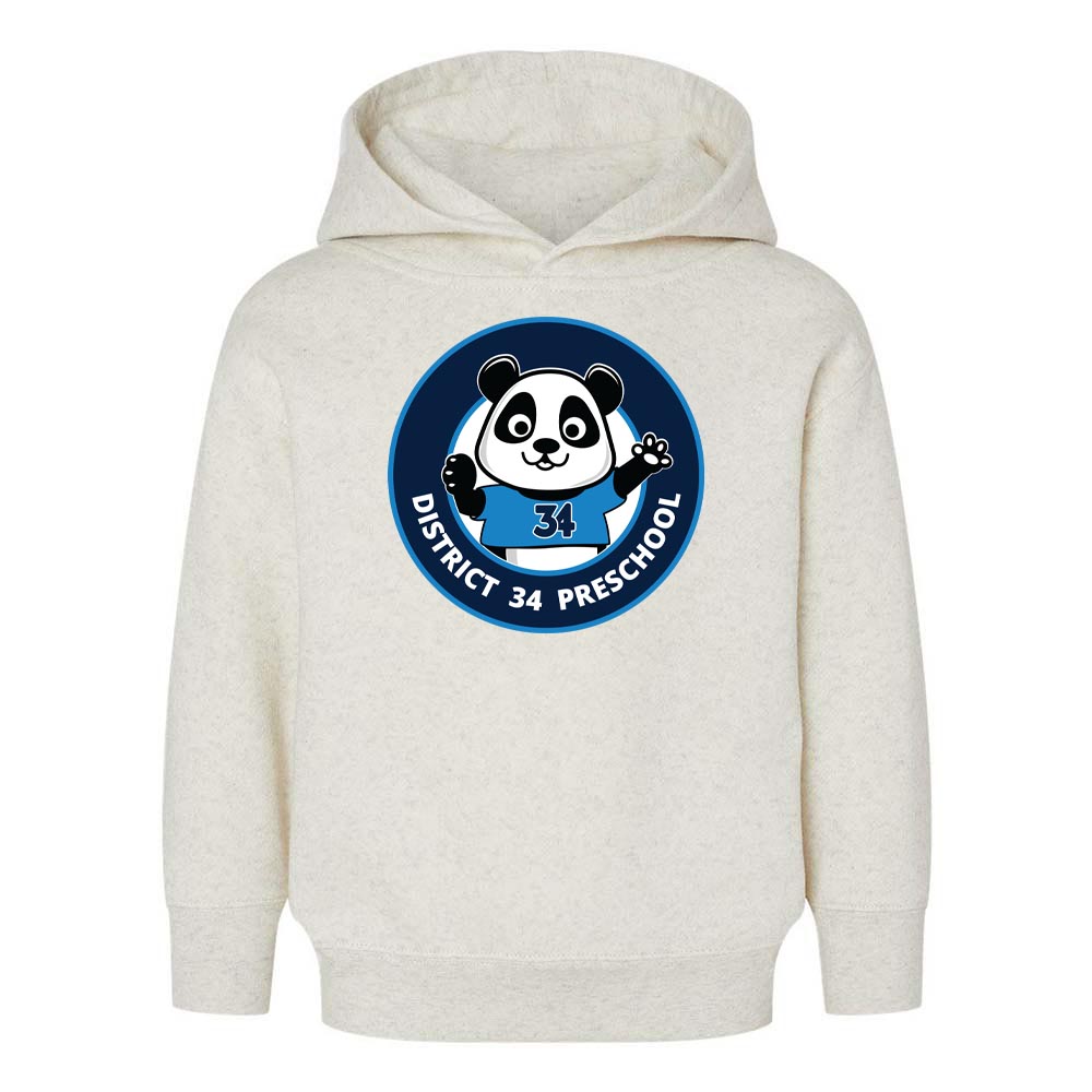 Logo ~ Fleece Hoodie  ~ D34 Preschool