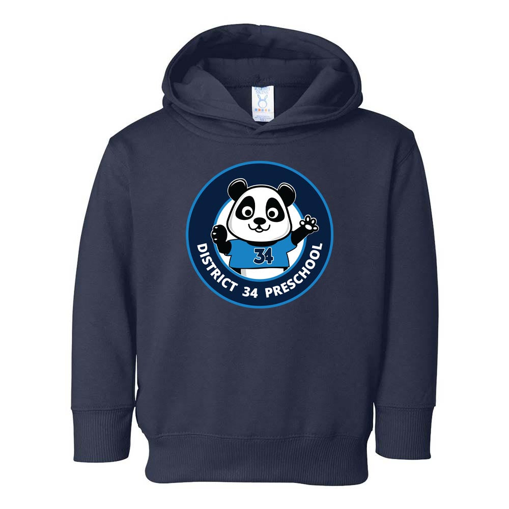 Logo ~ Fleece Hoodie  ~ D34 Preschool