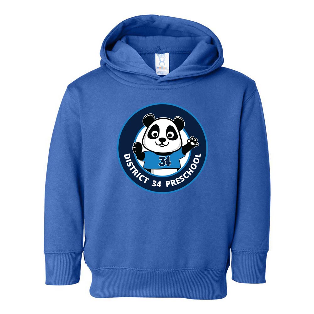 Logo ~ Fleece Hoodie  ~ D34 Preschool