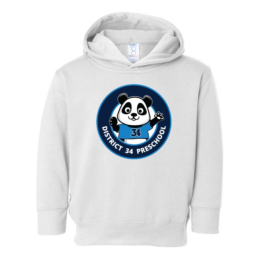 Logo ~ Fleece Hoodie  ~ D34 Preschool
