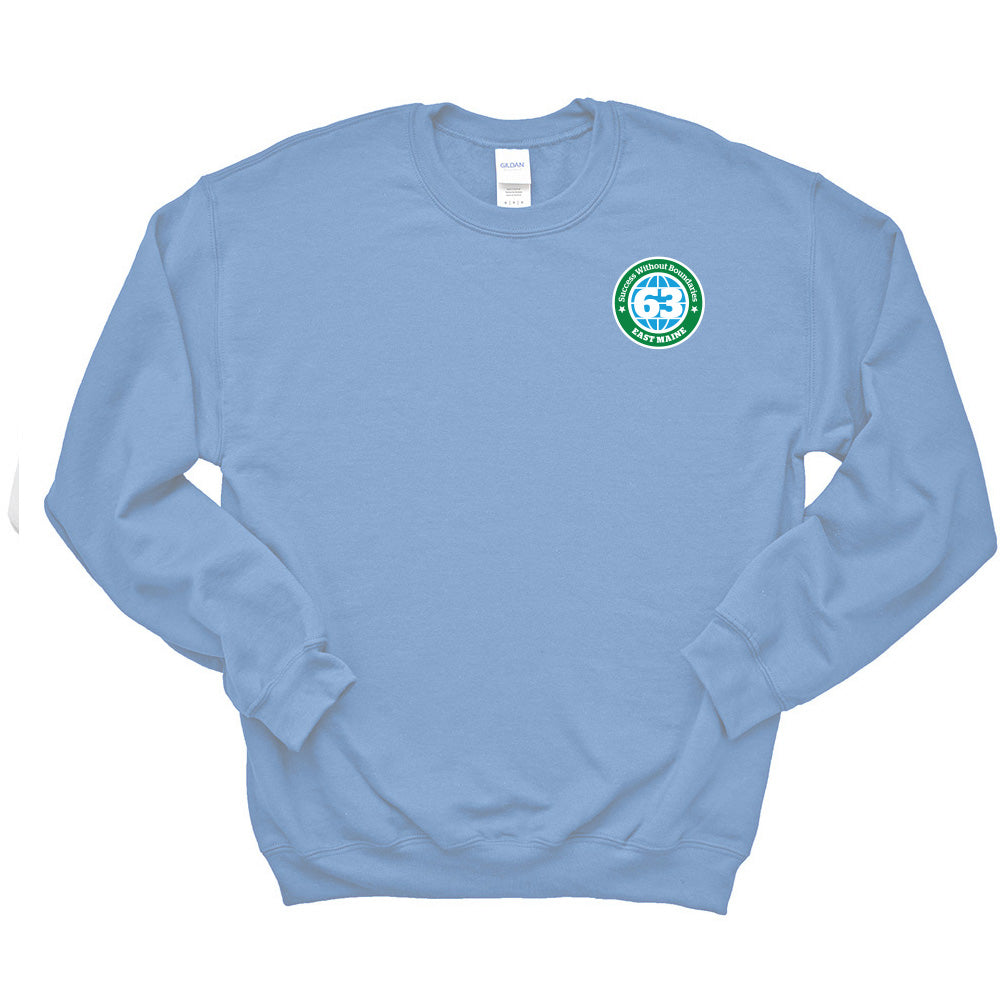 Logo ~ Raglan Crewneck Sweatshirt ~ East Maine School District 63