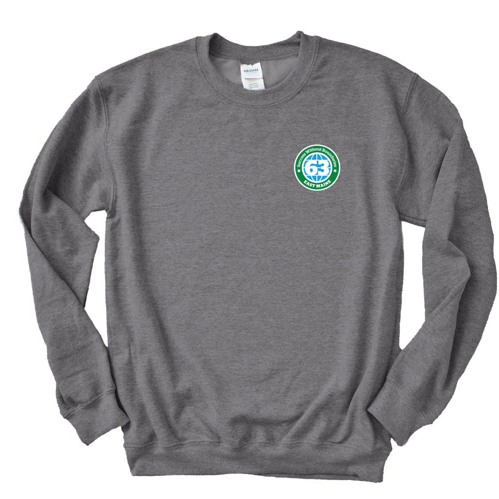 Logo ~ Raglan Crewneck Sweatshirt ~ East Maine School District 63