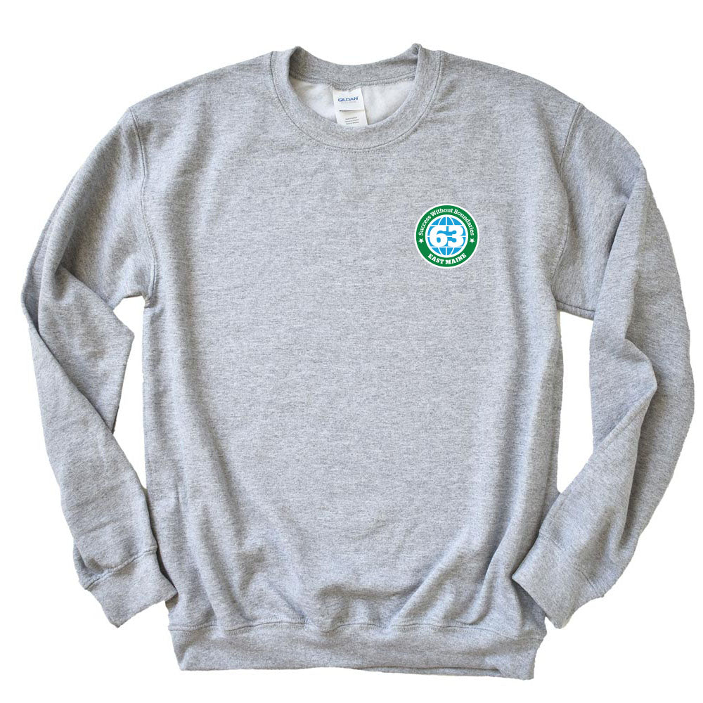 Logo ~ Raglan Crewneck Sweatshirt ~ East Maine School District 63