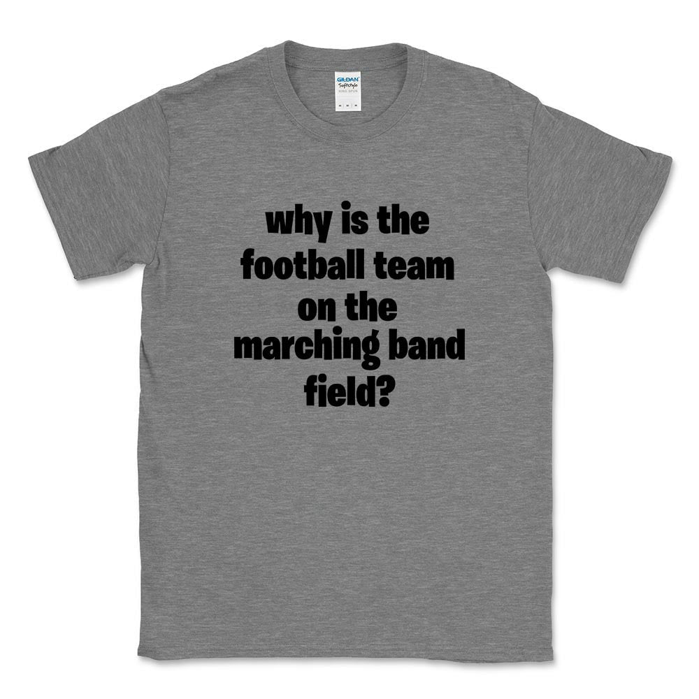 Marching Band Field ~ Cotton T-Shirt ~ DHS Bands