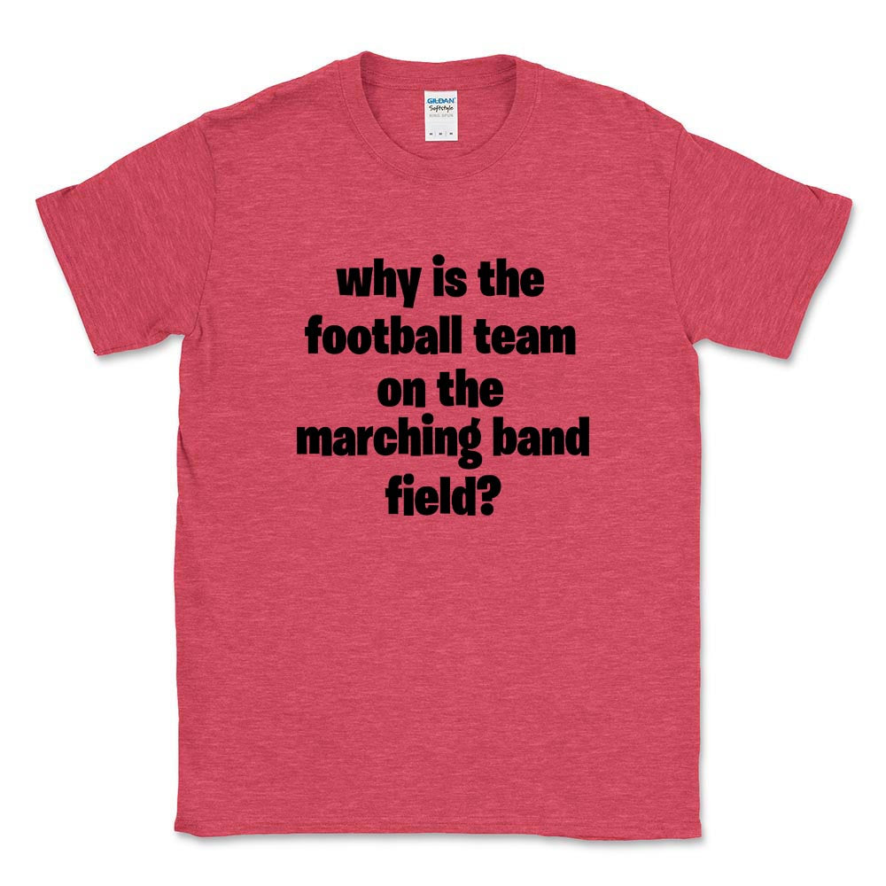 MARCHING BAND FIELD UNISEX  TEE ~ DHS BANDS ~ classic fit