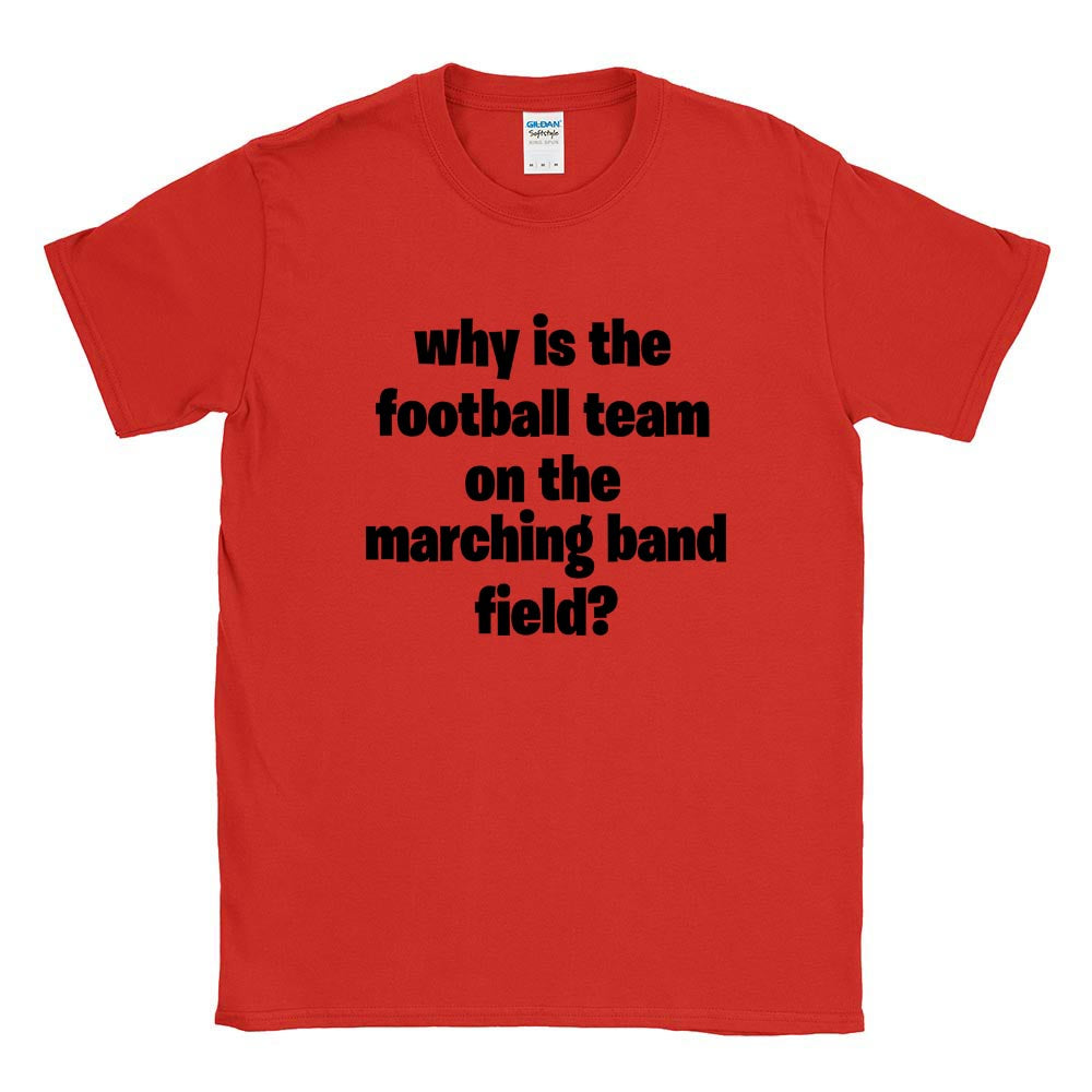 Marching Band Field ~ Cotton T-Shirt ~ DHS Bands