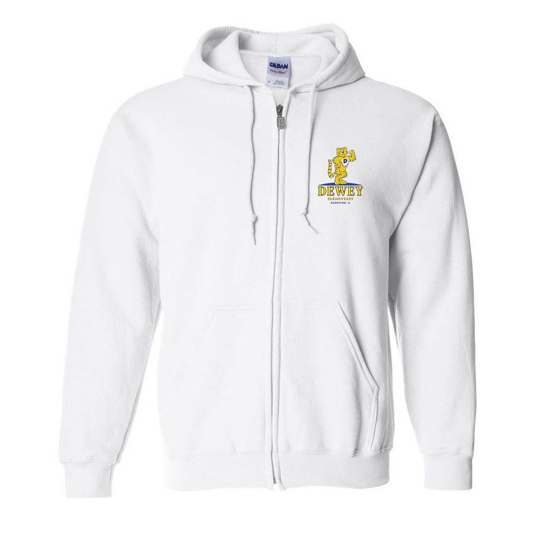 Mascot ~ Zip Hoodie ~ Dewey Elementary School