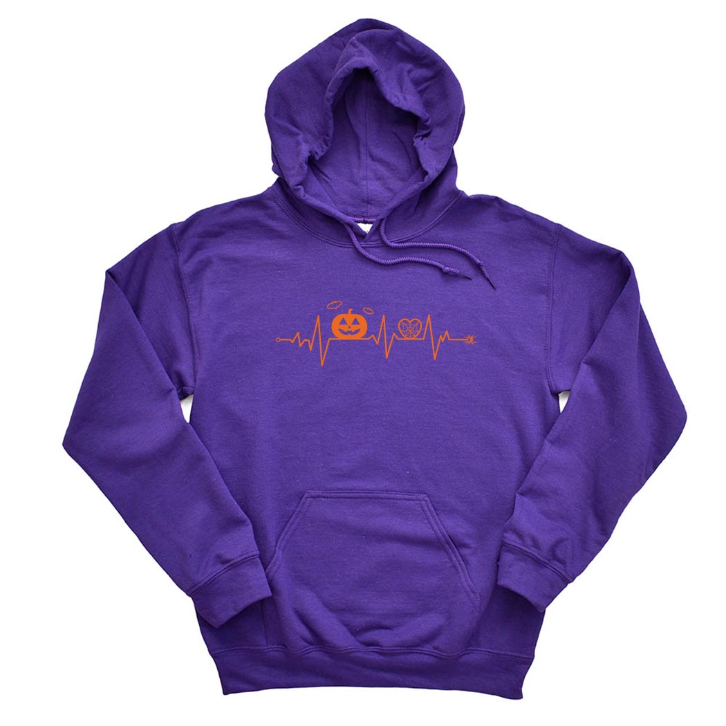 EKG Heartbeat ~ Hoodie ~ Breiter Creations