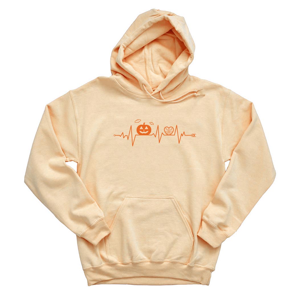 EKG Heartbeat ~ Hoodie ~ Breiter Creations