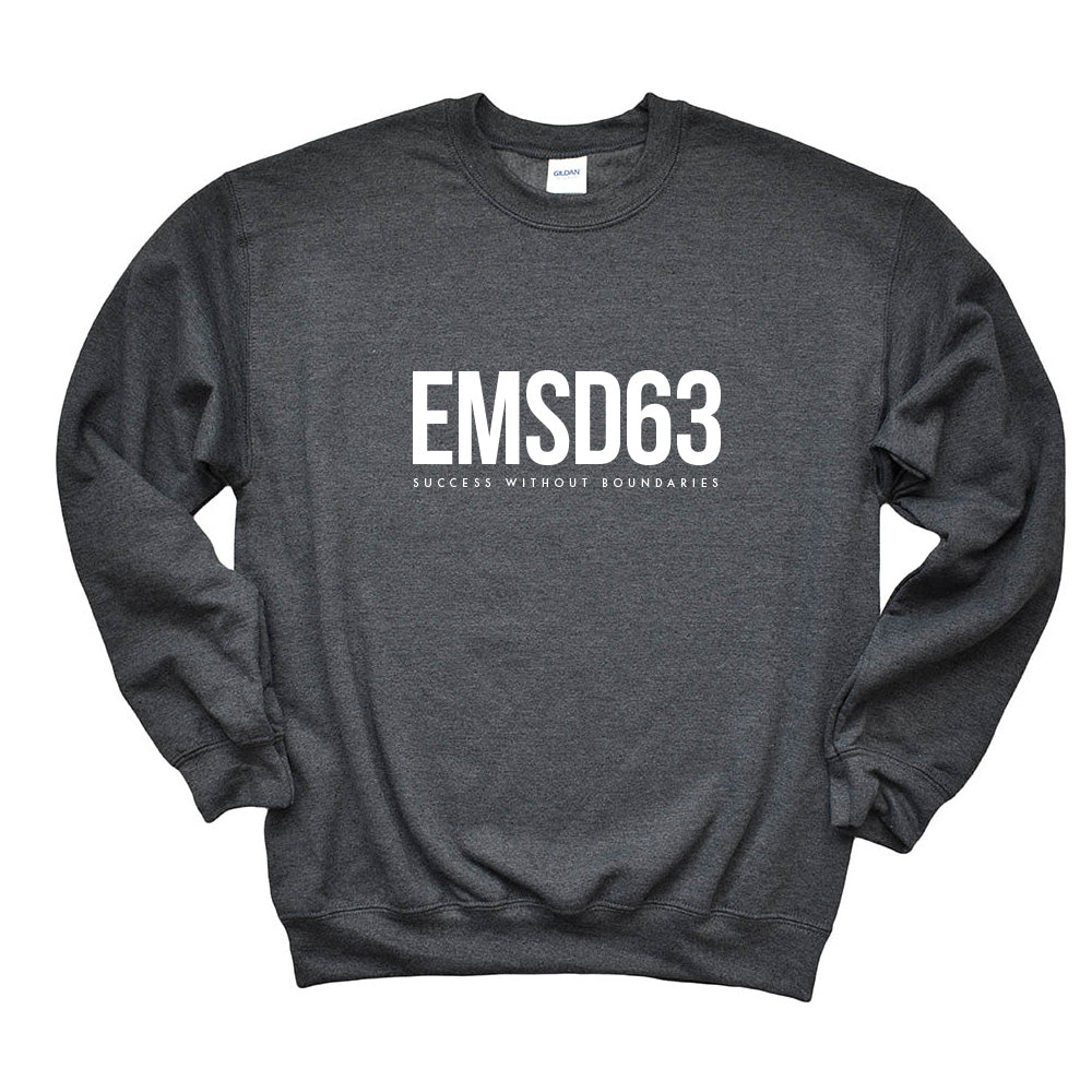 Modern ~ Raglan Crewneck Sweatshirt ~ East Maine School District 63