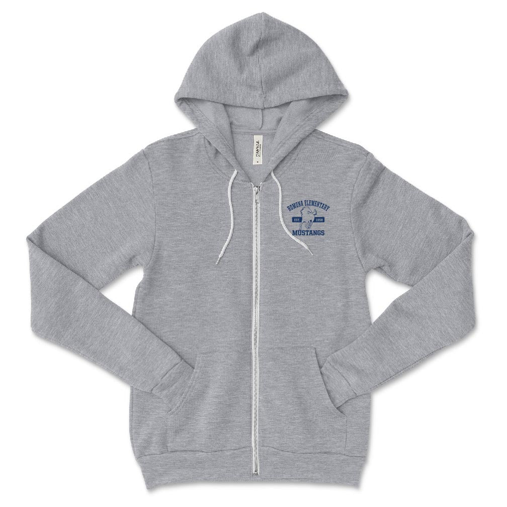 Est. 1958 ~ Zip Hoodie ~ Romona Elementary School