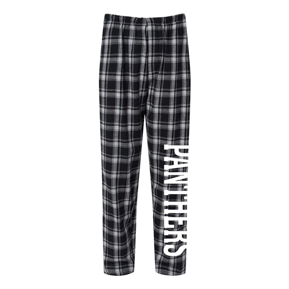 Panthers Leg Flannel Pants ~ East Prairie School