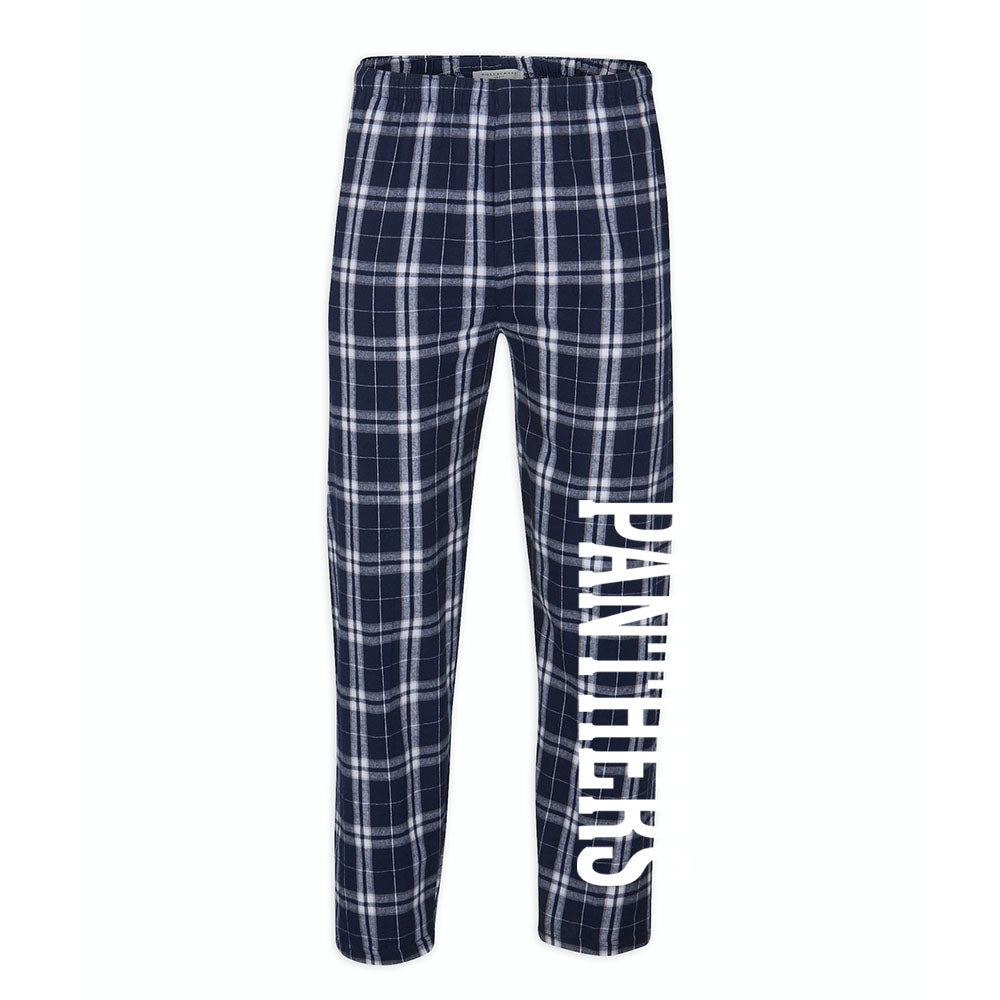 Panthers Leg Flannel Pants ~ East Prairie School