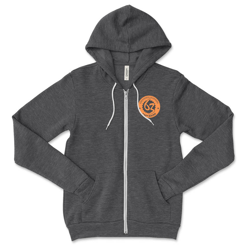 Logo ~ Zip Hoodie ~ D63 Expanded Learning
