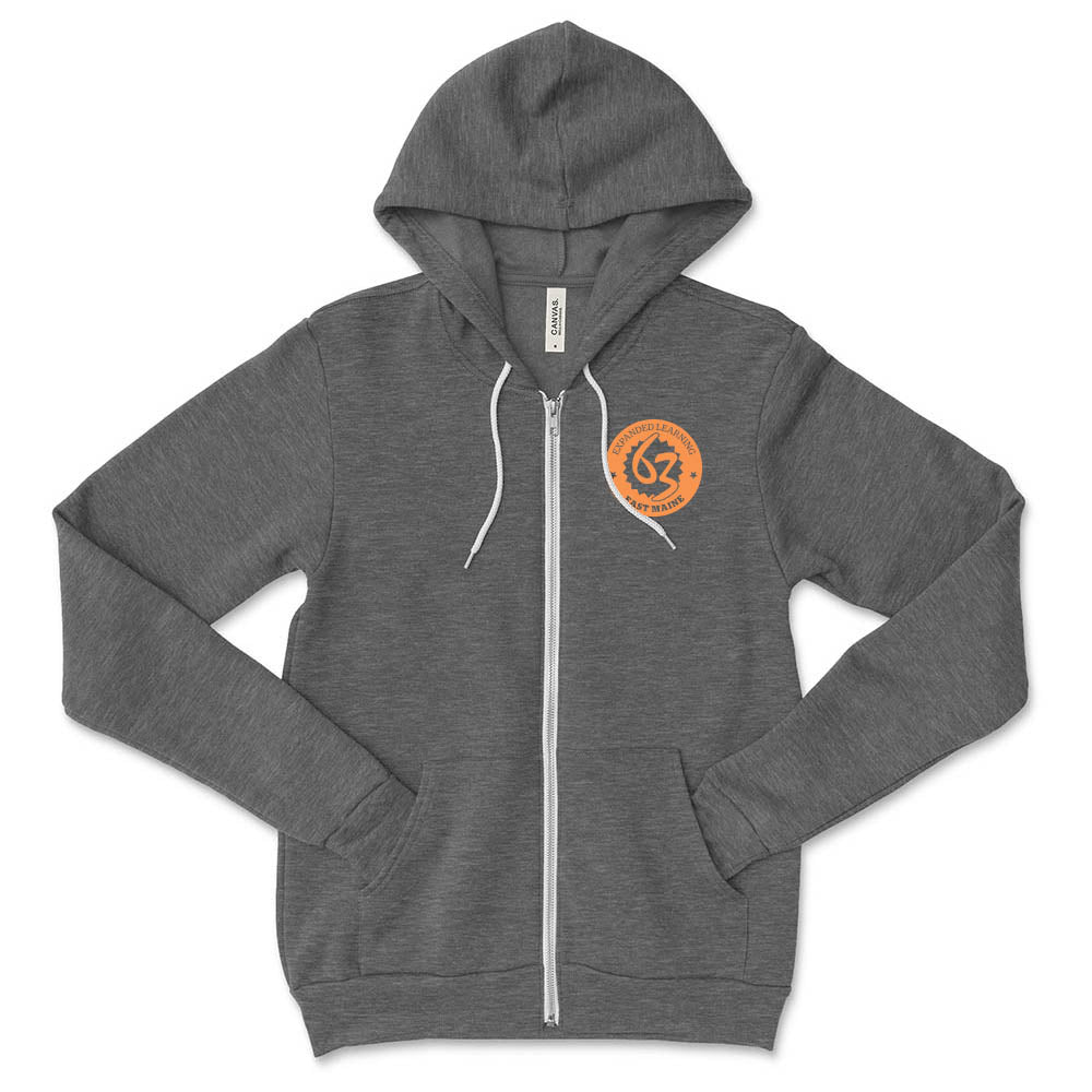 Logo ~ Zip Hoodie ~ D63 Expanded Learning