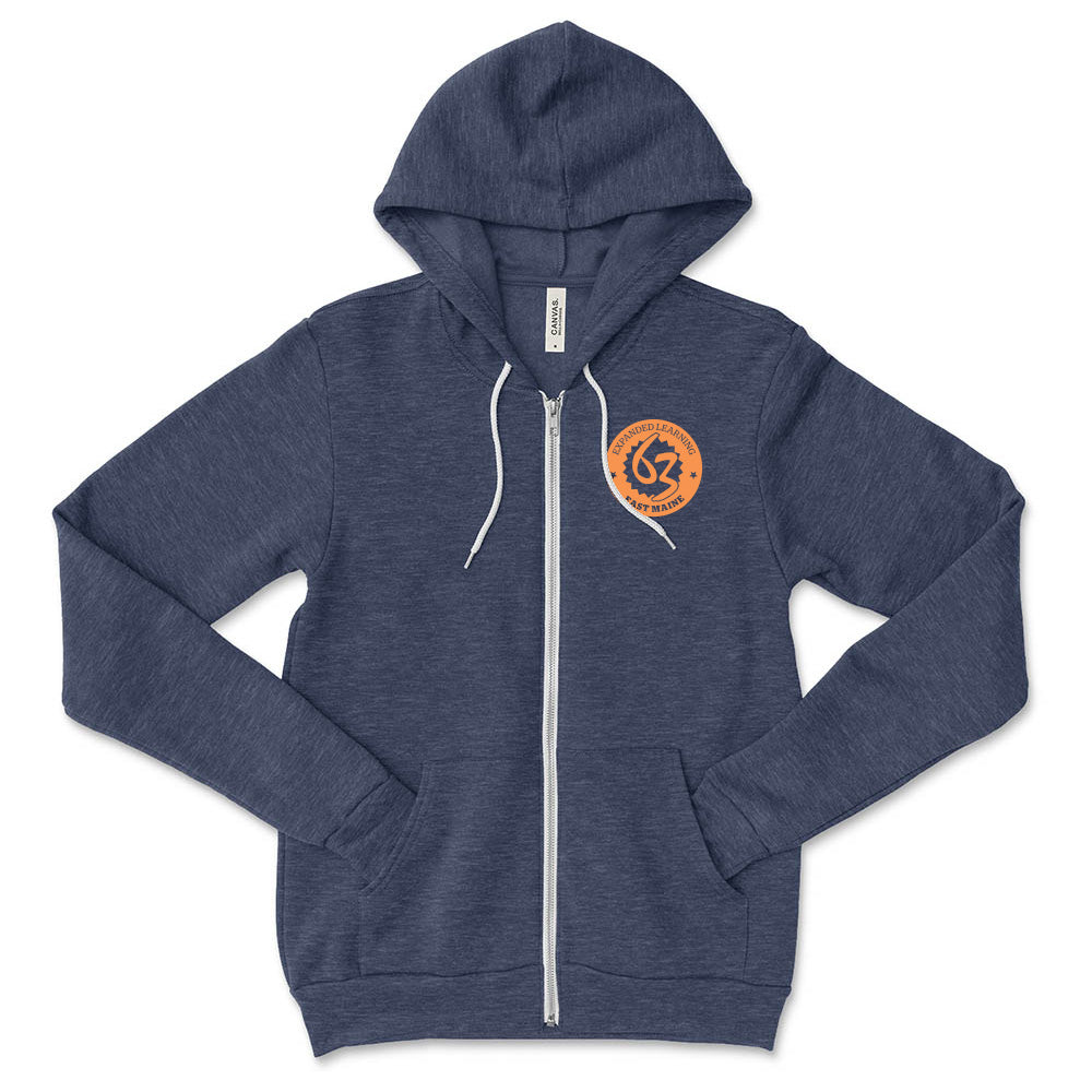 Logo ~ Zip Hoodie ~ D63 Expanded Learning
