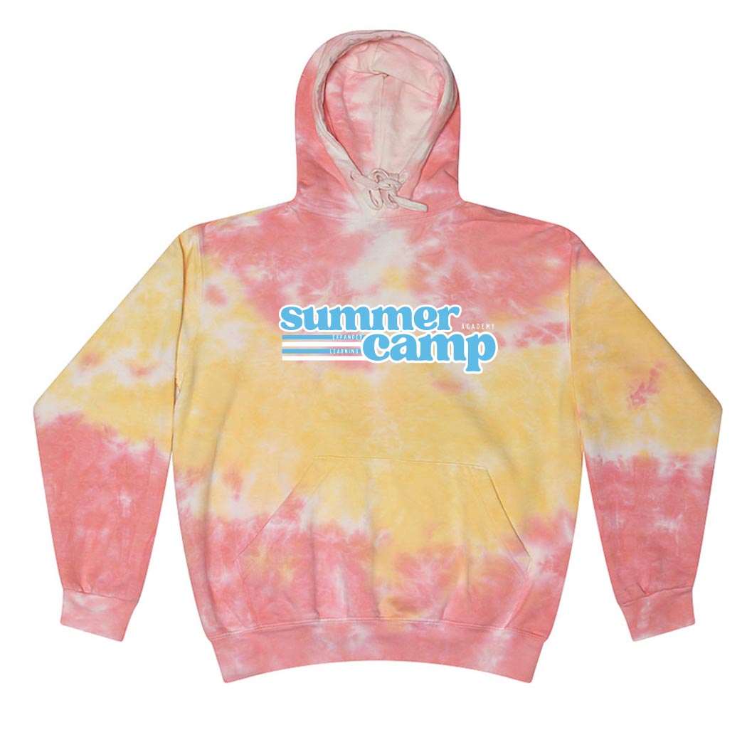 Summer Camper ~ Tie Dye Hoodie ~ D63 Expanded Learning