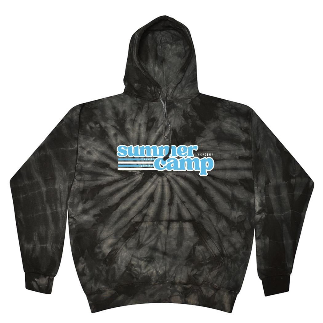 Summer Camper ~ Tie Dye Hoodie ~ D63 Expanded Learning