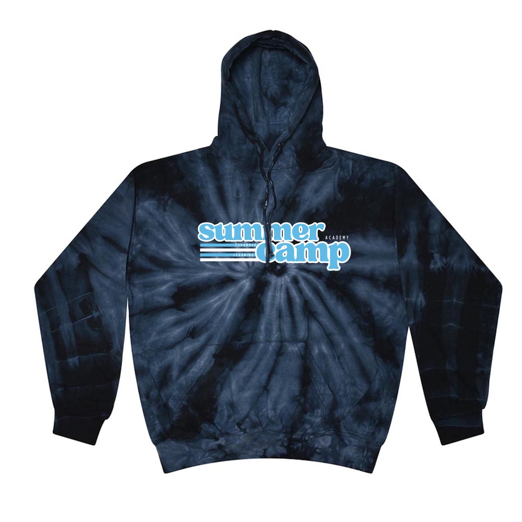Summer Camper ~ Tie Dye Hoodie ~ D63 Expanded Learning
