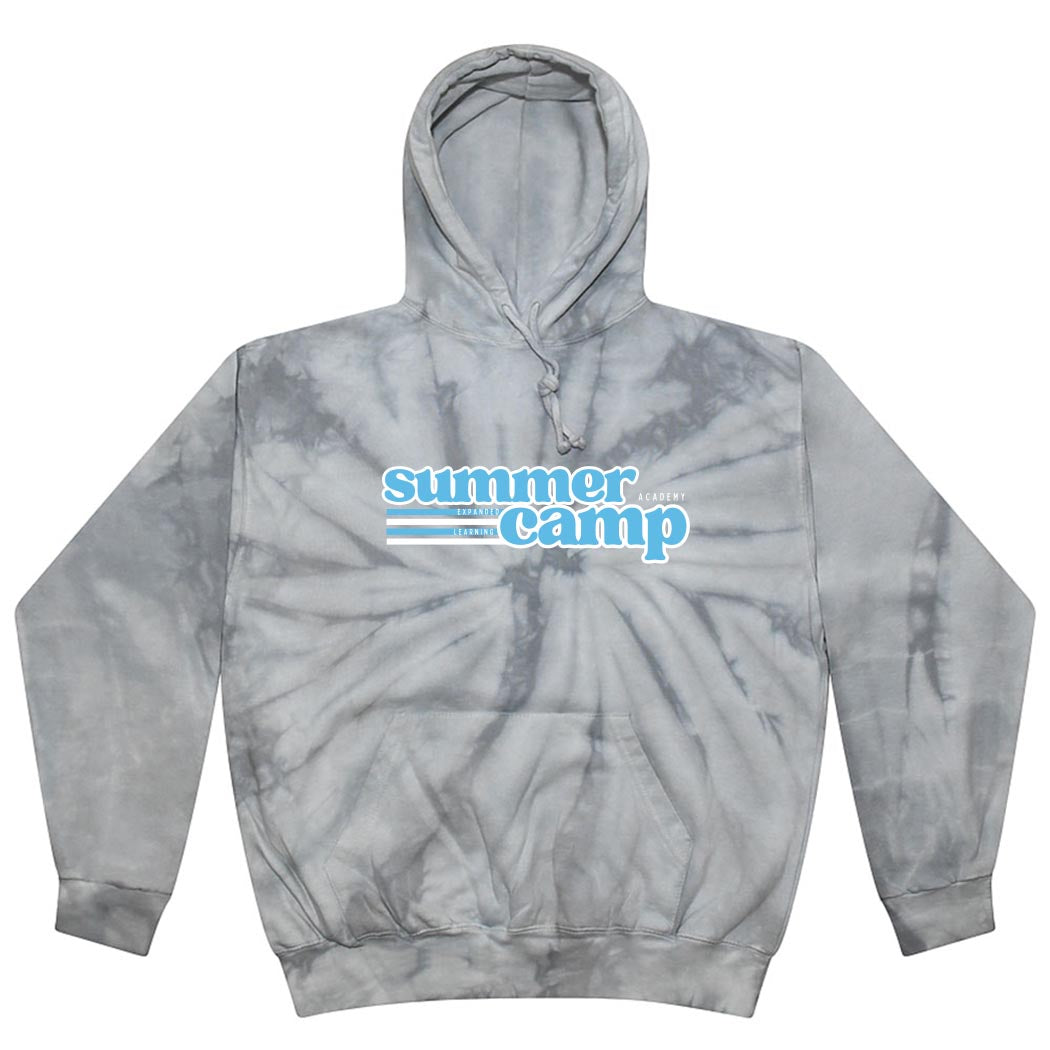Summer Camper ~ Tie Dye Hoodie ~ D63 Expanded Learning