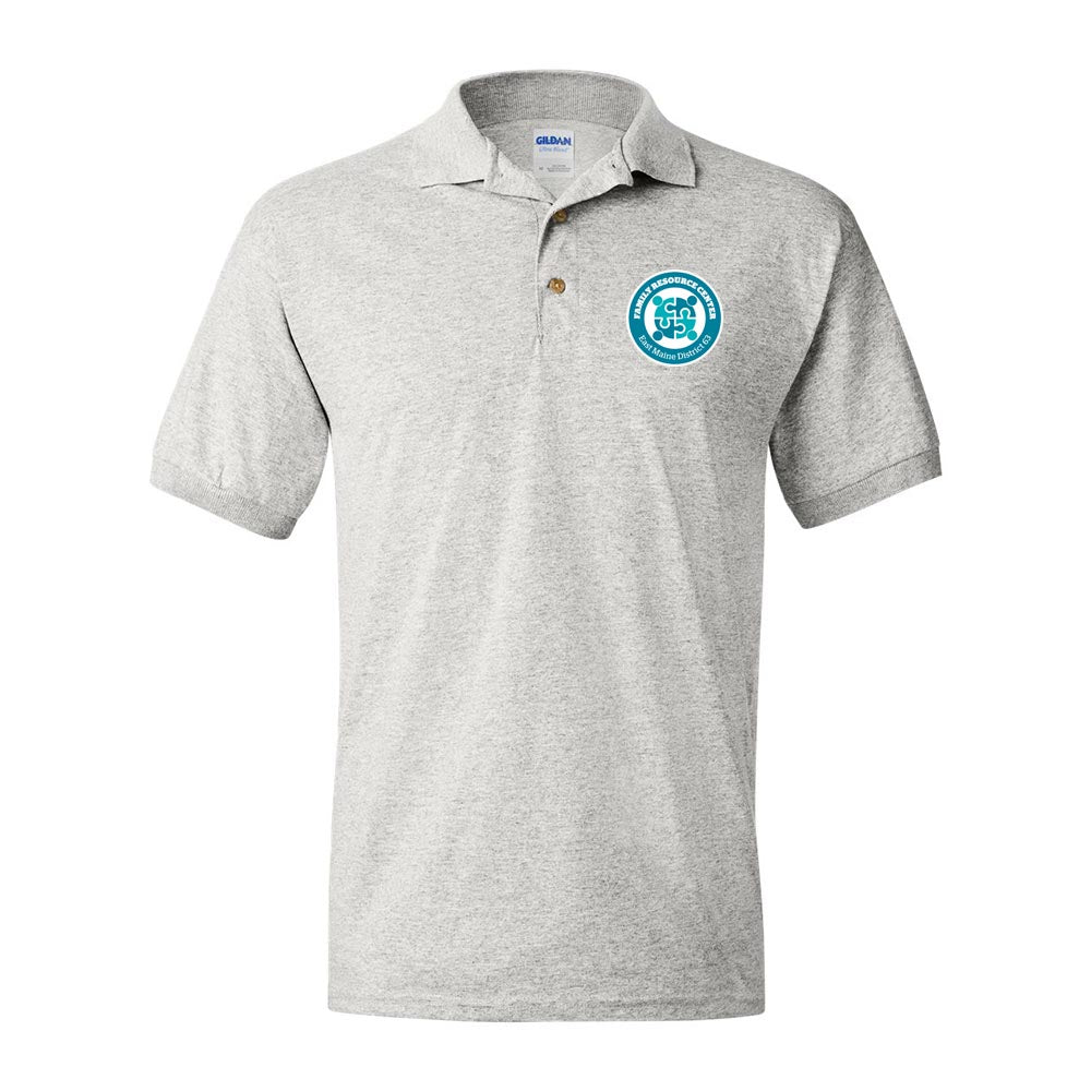 FAMILY RESOURCE CENTER LOGO DRYBLEND POLO ~ adult ~ classic unisex fit