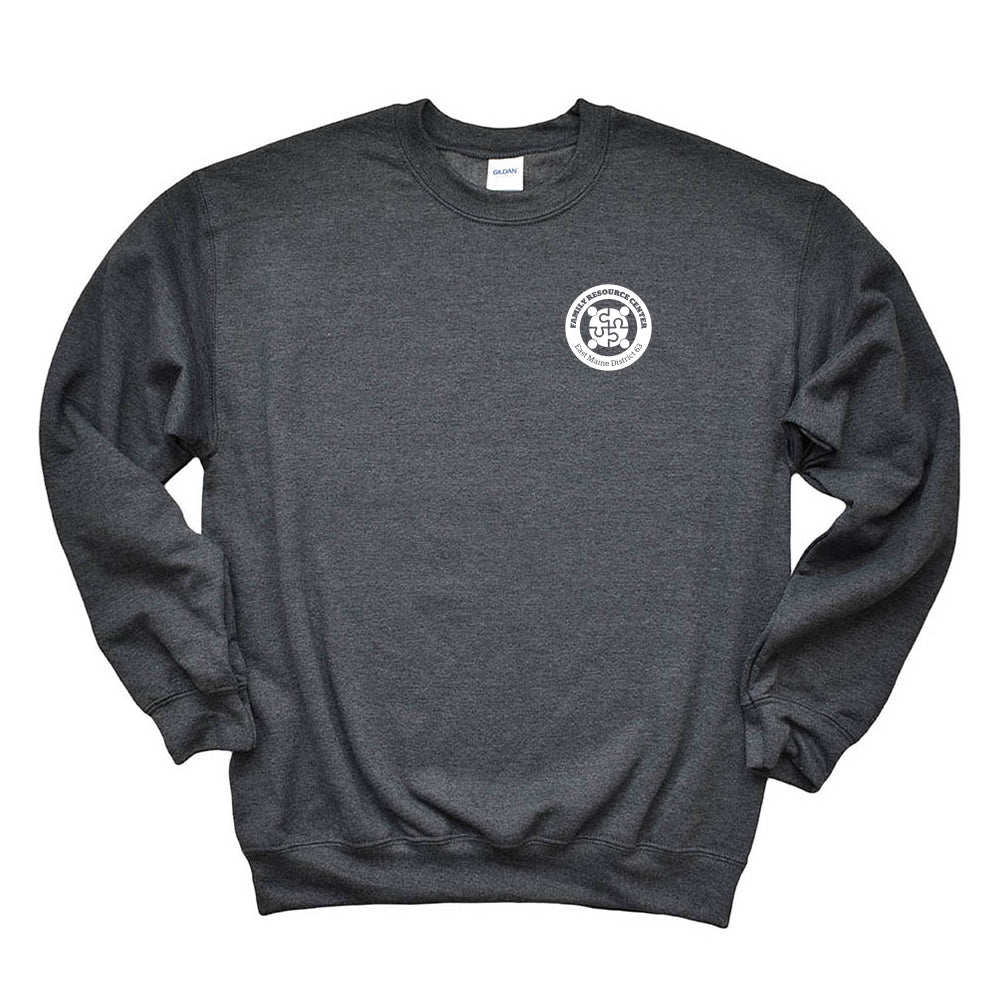 Logo ~ Raglan Crewneck Sweatshirt Sweatshirt ~ Family Resource Center