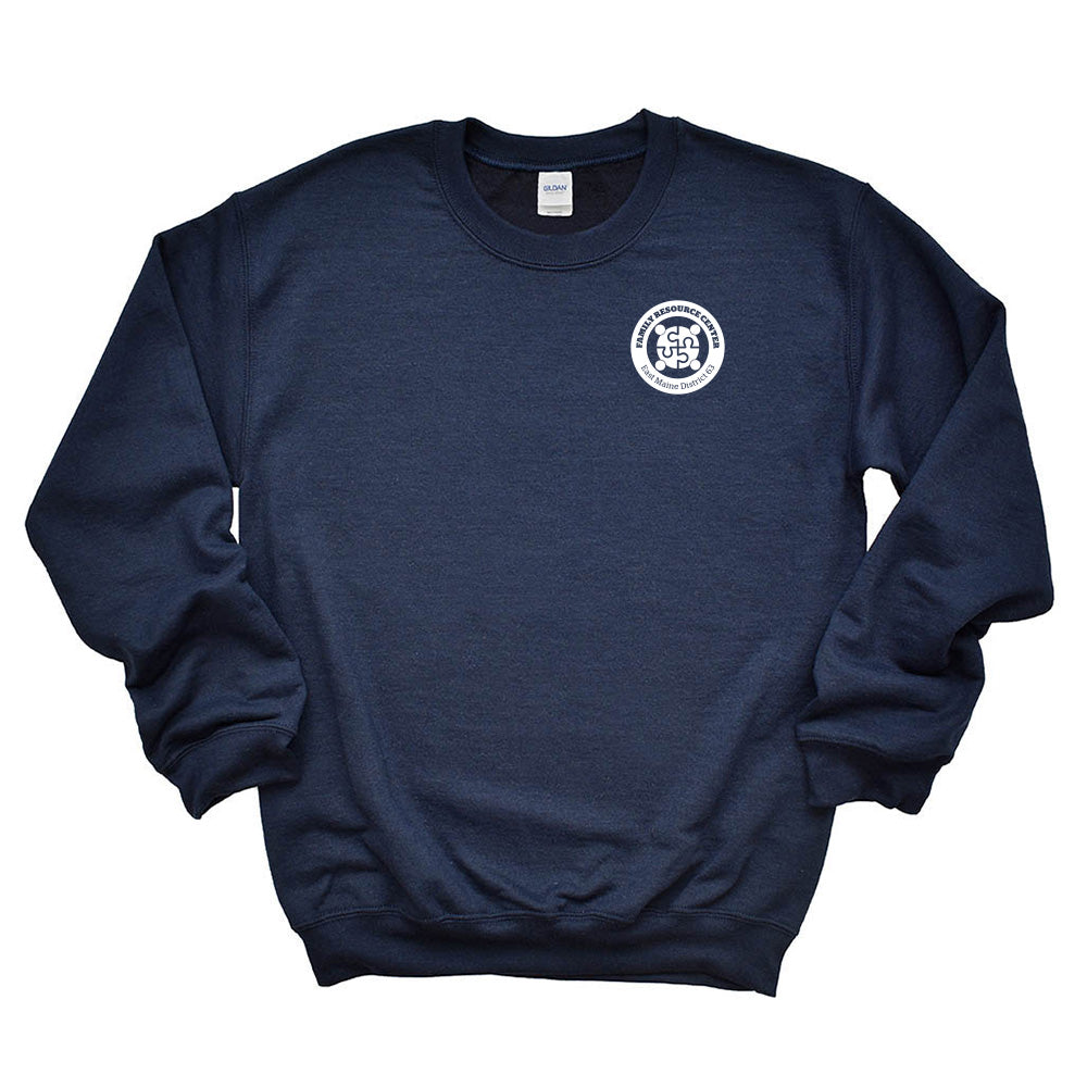 Logo ~ Raglan Crewneck Sweatshirt Sweatshirt ~ Family Resource Center