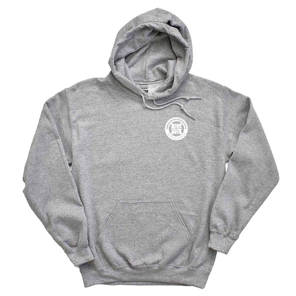 Logo ~ Fleece Hoodie ~ Family Resource Center