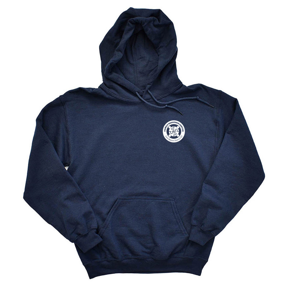 Logo ~ Fleece Hoodie ~ Family Resource Center