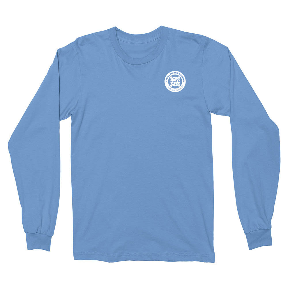Logo ~ Cotton Long Sleeve Tee ~ Family Resource Center