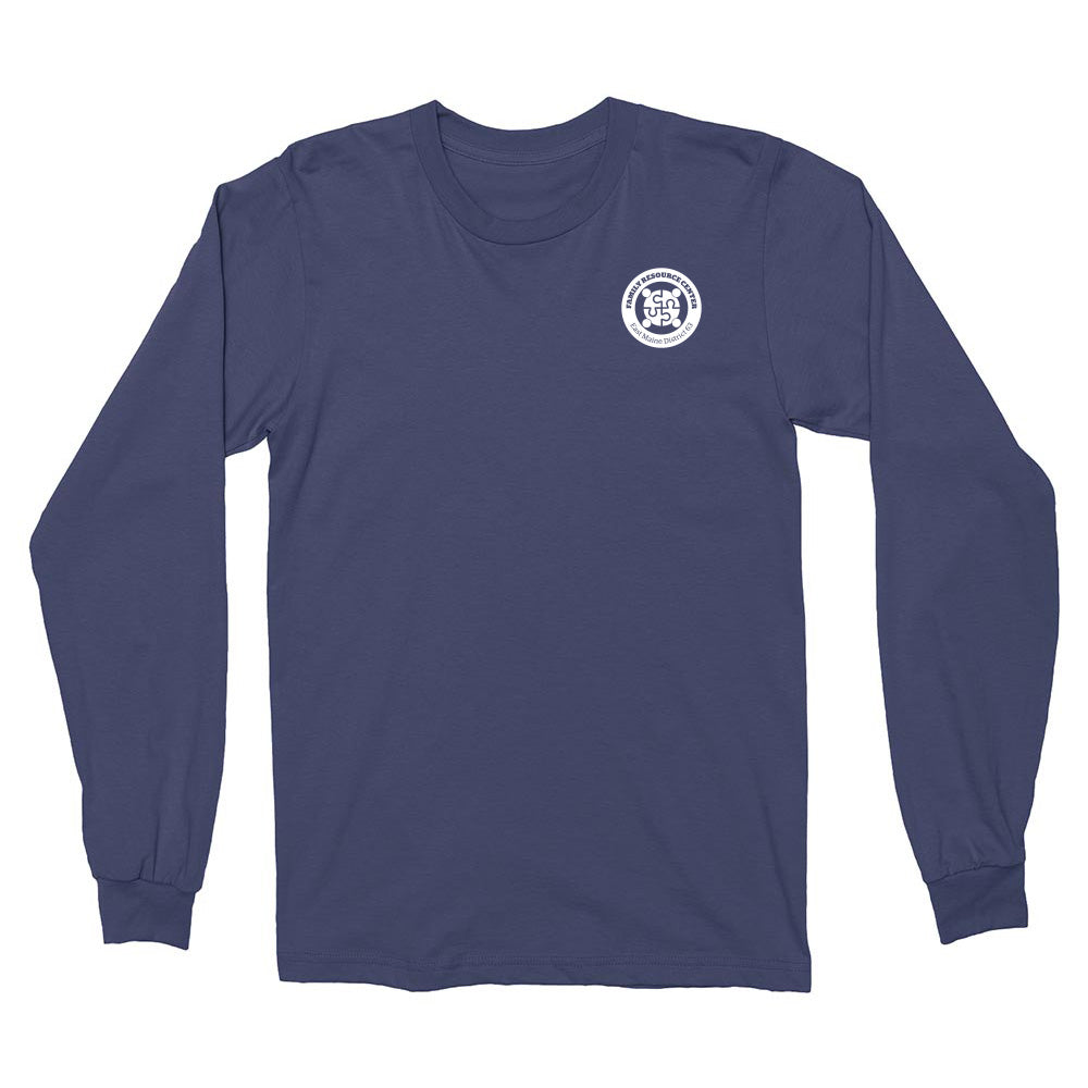 Logo ~ Cotton Long Sleeve Tee ~ Family Resource Center