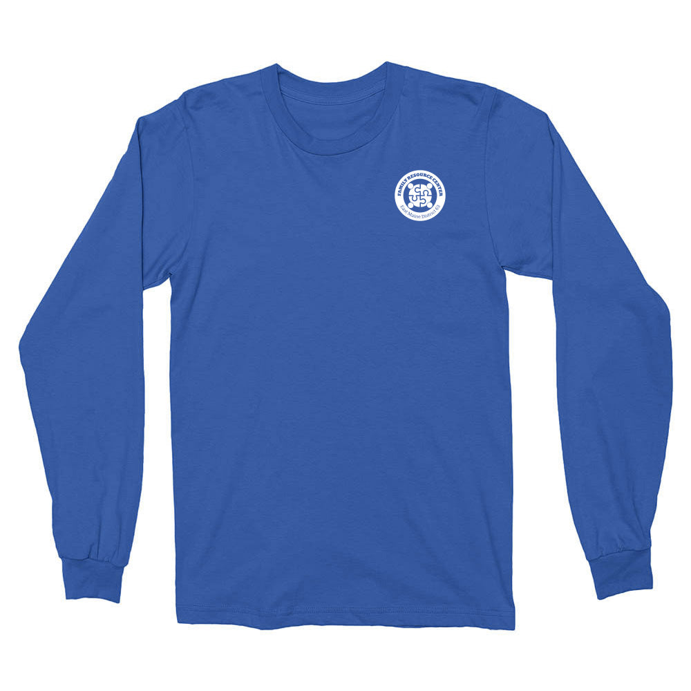 Logo ~ Cotton Long Sleeve Tee ~ Family Resource Center